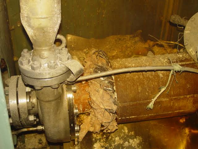 REPLACEMENT OF NO. 2 BALLAST PUMP SUCTION VALVE FOR THE VESSEL AT GO GIA ANCHORAGE