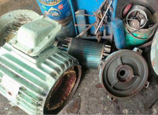 THE G/E SEA WATER COOLING PUMP MOTOR REWIND/REPAIR FOR THE VESSEL AT VUNG TAU ANCHORAGE.